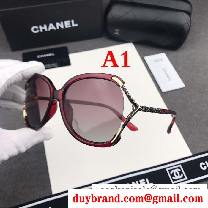 多色可選 サングラス  chanel 2019年の春夏シーズンにも一大トレンド