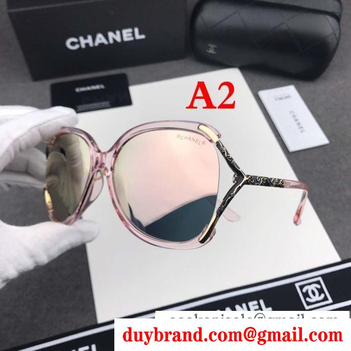 多色可選 サングラス  chanel 2019年の春夏シーズンにも一大トレンド