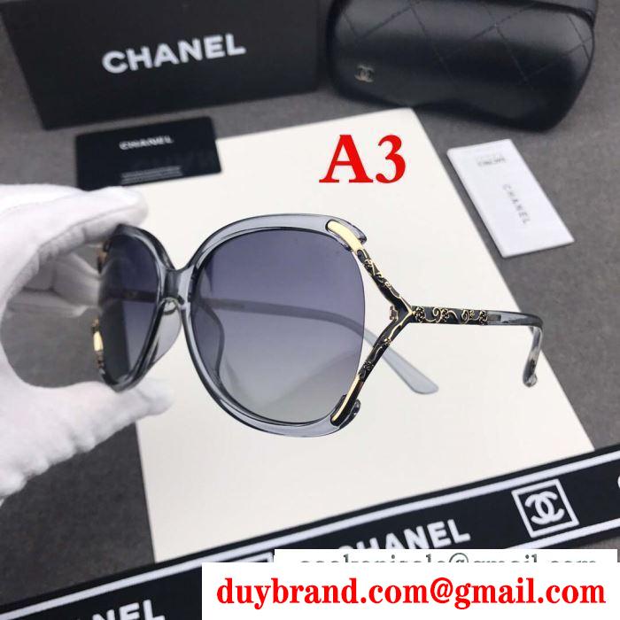 多色可選 サングラス  chanel 2019年の春夏シーズンにも一大トレンド