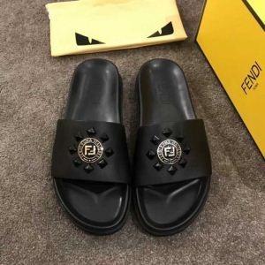 Dép thương hiệu phổ biến chất lượng cao nguyên liệu thô Fendi Cảm giác theo mùa 2019SS fendi_ fendi fendi_ Thương hiệu giá rẻ 