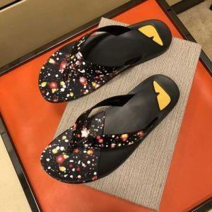 Fendi Fendi Fendi Tong mới 2019 Màu sắc mới nổi tiếng xuất hiện _ fendi fendi_ Thương hiệu giá rẻ (lớn nhất )