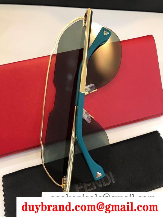フェンディ fendi 2019ssのトレンド主役級 多色可选 サングラス おしゃれ度をupする新着