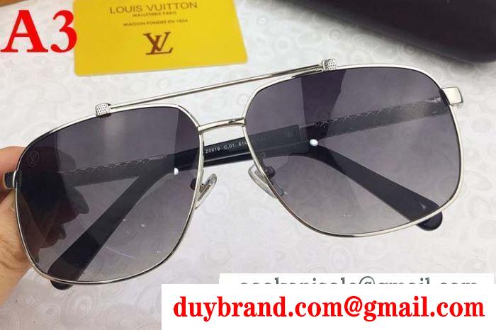 サングラス ルイ ヴィトン 3色可選 louis vuitton 2019ssコレクションに新着 これからの季節、大活躍