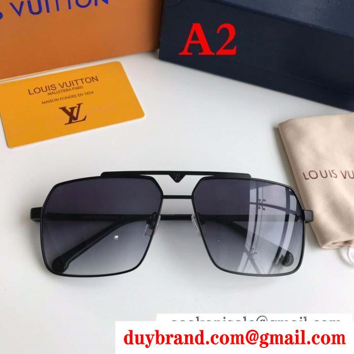 トレンドを取り入れておしゃれの サングラス 多色可選 2019春夏トレンドmàu sắc ルイ ヴィトン louis vuitton