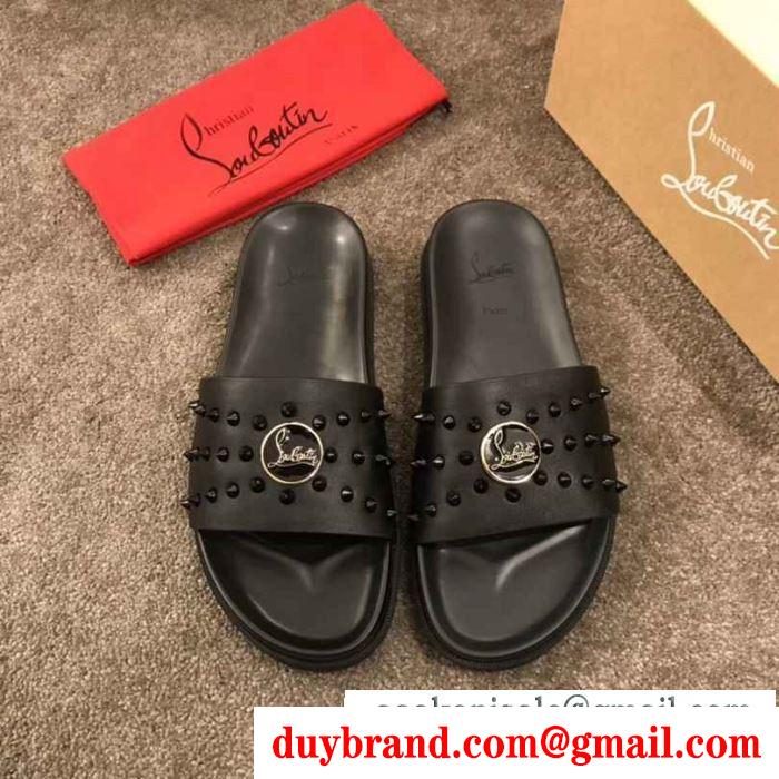 Christian louboutin2019人気新色が登場 クリスチャンルブタン サンダル トップスからチラ見える安心