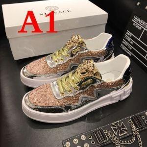 Các mặt hàng cổ điển cần thiết cho mùa hè Versace Versace Giày thông thường 2 Lựa chọn màu 2019 Màu mùa xuân Màu sắc mới Phổ biến Brand_ Versace Versace_ Thương hiệu giá rẻ 