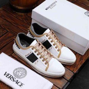 2019 SS Xu hướng xuất hiện mới Versace Versace Giày thông thường 2 Màu Xuân / Xuân Hè / Mùa hè Xu hướng mới nhất _ Versace Versace_ Thương hiệu giá rẻ 