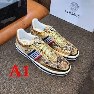 Versace Versace Giày thông thường 2 Phong cách lựa chọn màu 2019 Mùa xuân / Mùa hè Phổ biến phổ biến phổ biến Mail_ Versace Versace_ Thương hiệu giá rẻ 