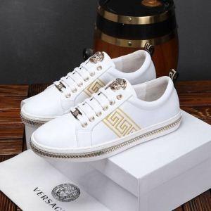 Tọa độ phổ biến năm nay Versace Versace Versace Giày thông thường 2019 Mùa xuân / Mùa hè
