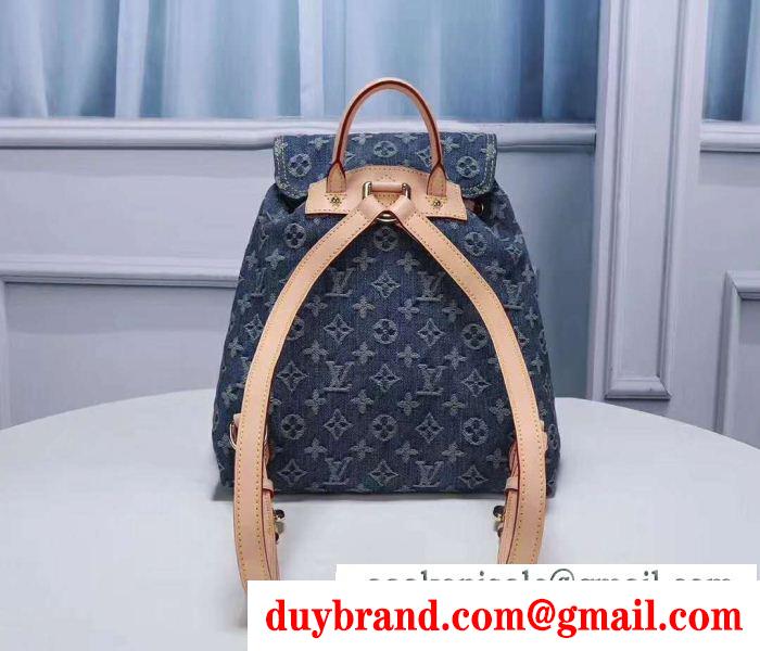 キャンパスなどに大活躍コレクション ルイ ヴィトン モノグラム コピー louis vuitton バックパック 激安 ネイビー