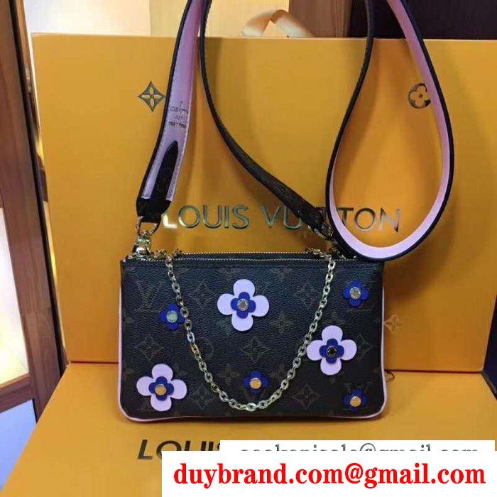 オシャレさんがお気に入りモデル louis vuitton ポシェット･ドゥーブル ジップ ルイ ヴィトン コピー ショルダーバッグ