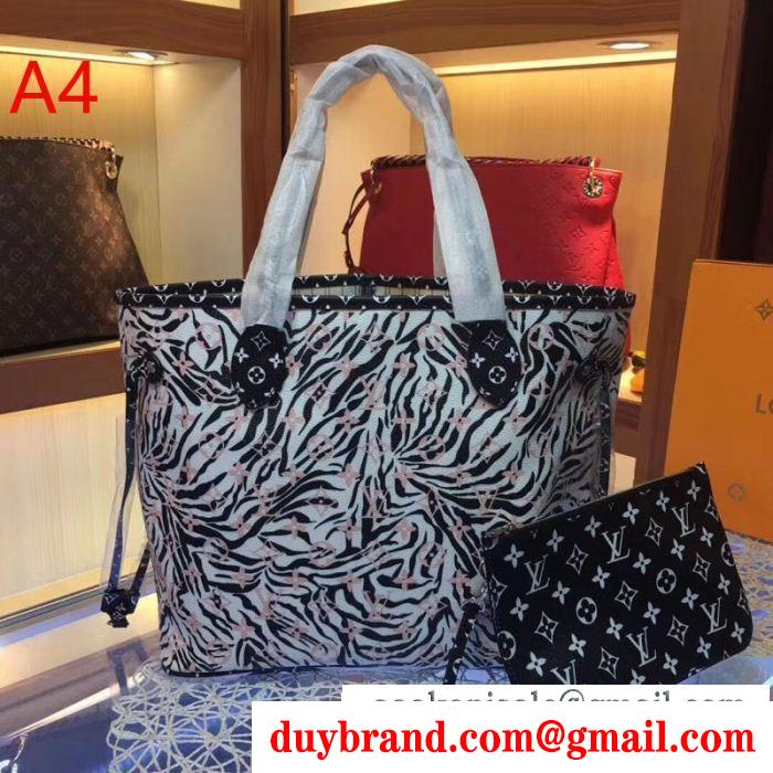 最新の注目ファッション louis vuitton ネヴァーフル mm スーパーコピー ルイヴィトン トートバッグ レディース ４色可選