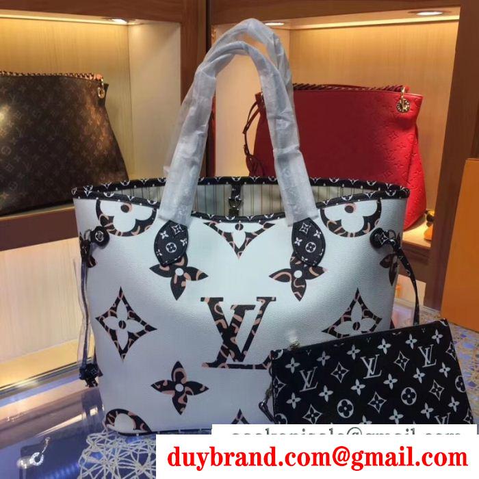 最新の注目ファッション louis vuitton ネヴァーフル mm スーパーコピー ルイヴィトン トートバッグ レディース ４色可選