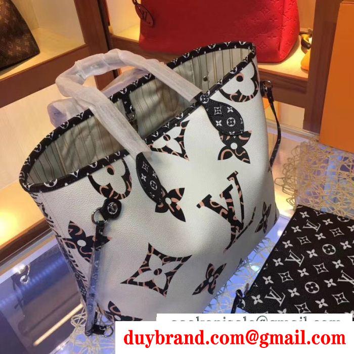 最新の注目ファッション louis vuitton ネヴァーフル mm スーパーコピー ルイヴィトン トートバッグ レディース ４色可選