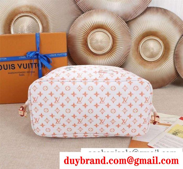 2019人気お買い得なコレクション louis vuitton ルイ ヴィトン レディース バッグ コピー トートバッグ ホワイト ブラウン