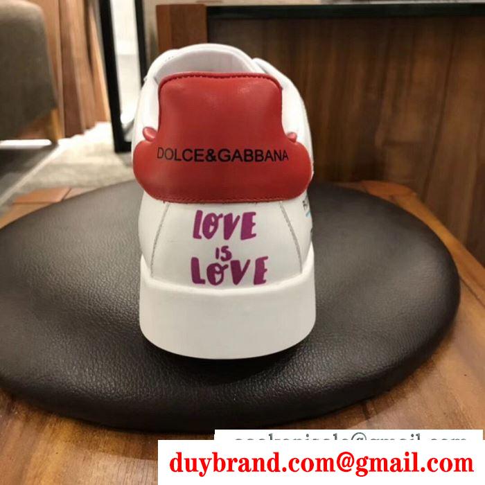 流行スタイル2019春夏新作 今すぐ買えちゃう！新着 dolce&gabbana ドルチェ＆ガッバーナ カジュアルシューズ