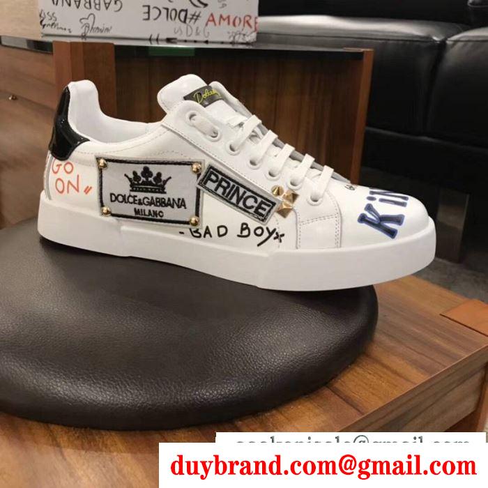 最新シーズンがやってきた dolce&gabbana ドルチェ＆ガッバーナ カジュアルシューズ 2019年春夏の人気モデル