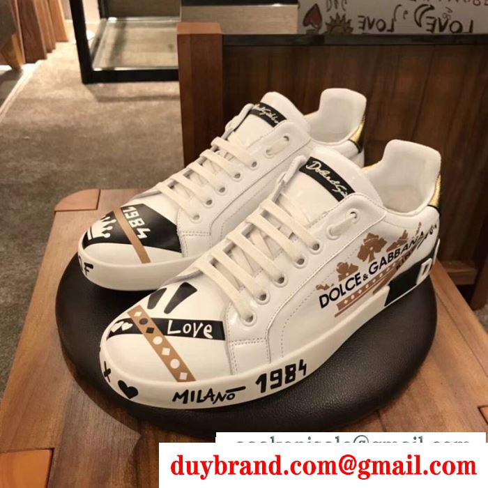 カジュアルシューズ dolce&gabbana ドルチェ＆ガッバーナ トレンドを追求した新作 2019トレンド感満載なアイテム