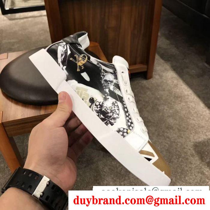 昨年も人気のアイテム新品 dolce&gabbana ドルチェ＆ガッバーナ カジュアルシューズ 2019春新色コスメ人気ブランド