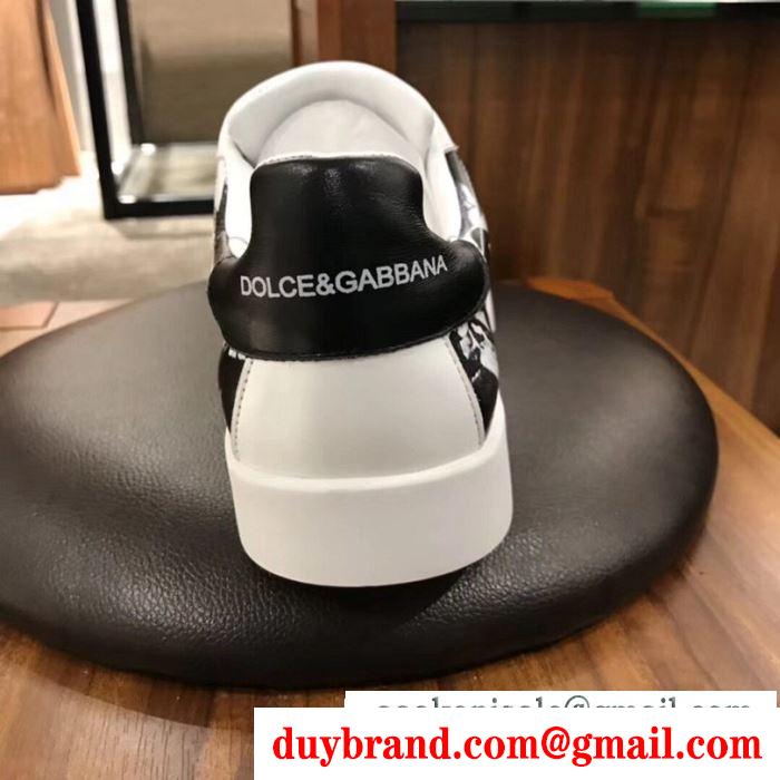 昨年も人気のアイテム新品 dolce&gabbana ドルチェ＆ガッバーナ カジュアルシューズ 2019春新色コスメ人気ブランド