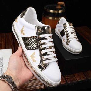 Bộ sưu tập 2019SS đã công bố giày thông thường Armani Armani Keywords _ armani armani_ Thương hiệu giá rẻ 