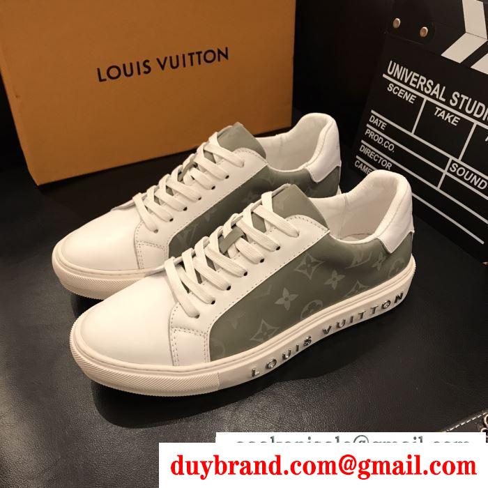 海外のファッション新品 2019ssファション流行を louis vuitton ルイ ヴィトン カジュアルシューズ 2色可選