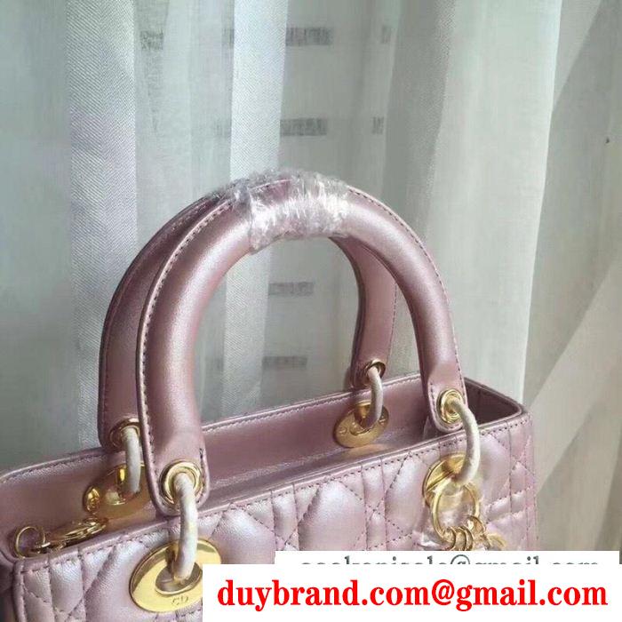 ファッション感が満点コレクション新品！ dior lady dior calfskin bag ディオール レディース トートバッグ コピー 4色選択可
