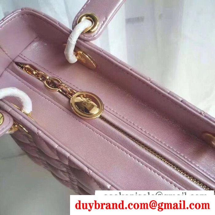 ファッション感が満点コレクション新品！ dior lady dior calfskin bag ディオール レディース トートバッグ コピー 4色選択可