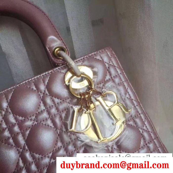 ファッション感が満点コレクション新品！ dior lady dior calfskin bag ディオール レディース トートバッグ コピー 4色選択可