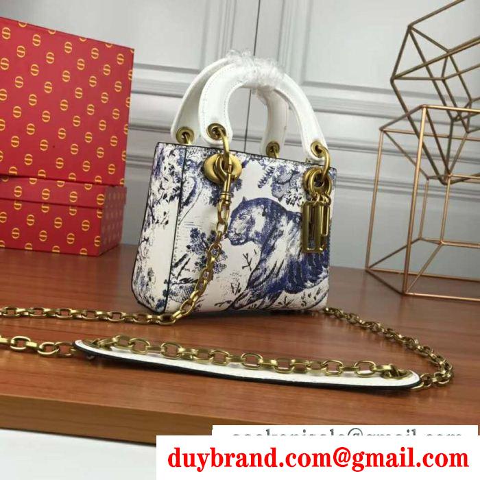 高く注目されたモデル mini lady dior toile de jouy bag ディオール レディース ショルダーバッグ コピー ２色可選 m0505osnh_m37e
