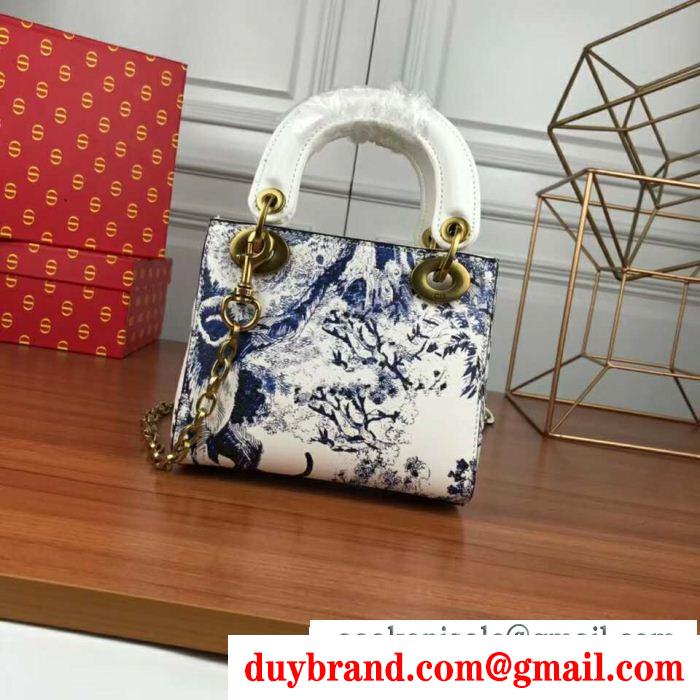 高く注目されたモデル mini lady dior toile de jouy bag ディオール レディース ショルダーバッグ コピー ２色可選 m0505osnh_m37e
