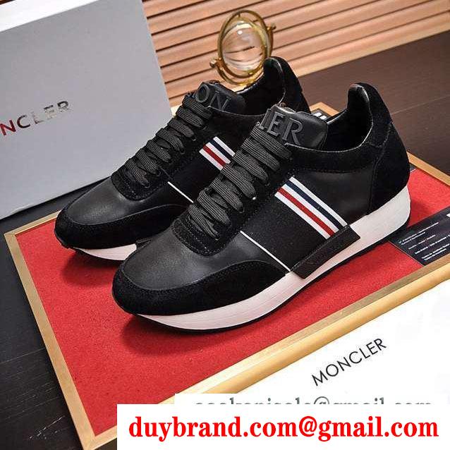 カジュアルシューズ 2色可選 お気に入りの最新コレクション 2019春夏オシャレに注目 moncler モンクレール