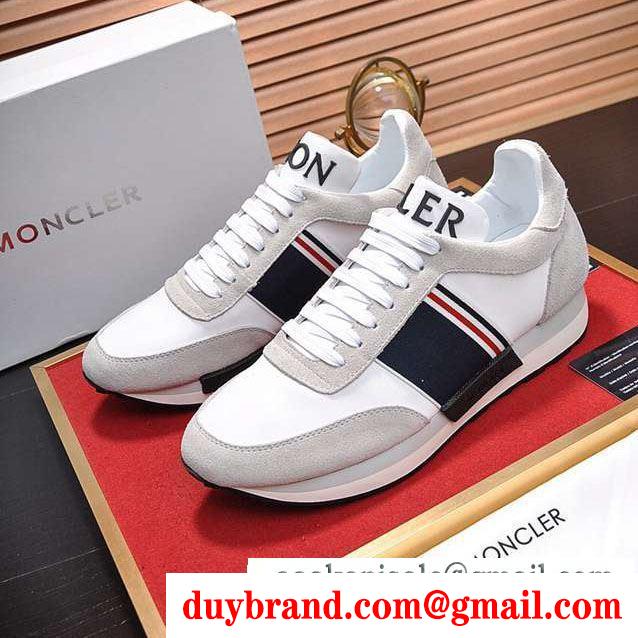 カジュアルシューズ 2色可選 お気に入りの最新コレクション 2019春夏オシャレに注目 moncler モンクレール