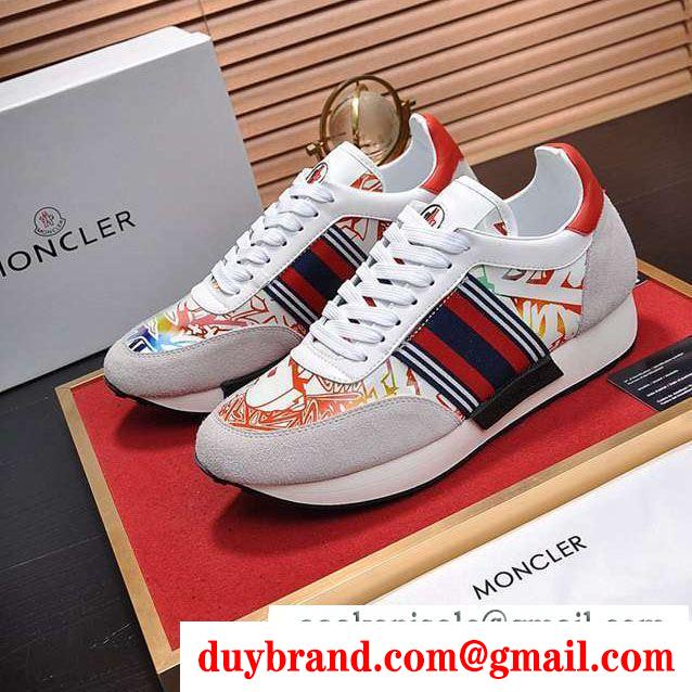 MONCLER モンクレール カジュアルシューズ 3色可選 最新トレンドファッション新着 2019トレンド感満載なアイテム