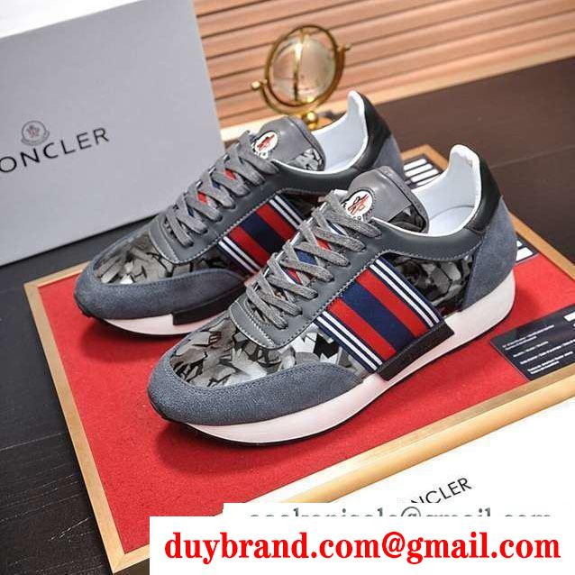 MONCLER モンクレール カジュアルシューズ 3色可選 最新トレンドファッション新着 2019トレンド感満載なアイテム