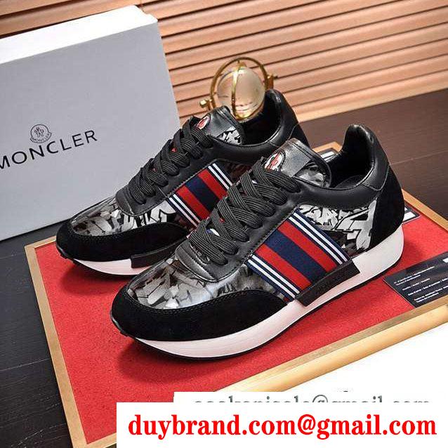 MONCLER モンクレール カジュアルシューズ 3色可選 最新トレンドファッション新着 2019トレンド感満載なアイテム
