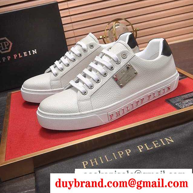 春夏2019年の最新アイテム philipp plein フィリッププレイン カジュアルシューズ 多色可選 トレンドを追求した新作