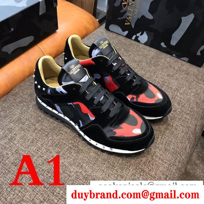 VALENTINO ヴァレンティノ カジュアルシューズ 4色可選 男女兼用 抜け感や着心地重視 2019ssコレクションに新着