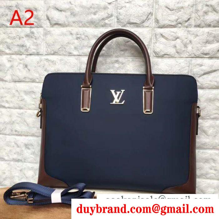 通勤などに大活躍コレクション louis vuitton ルイ ヴィトン スーパーコピー メンズ ビジネスバッグ ２色可選 日常 激安