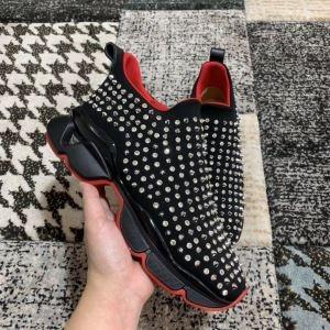 Christian Lubutan Christian Louboutin Phố đầy đường phố 2019 Giày thể thao mới nổi tiếng vào mùa xuân và mùa hè, giày _ Christian lobutan Christian Louboutin_ Thương hiệu giá rẻ 