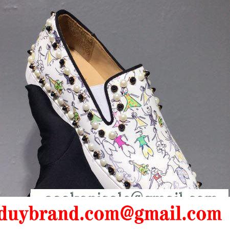 クリスチャンルブタン CHRISTIAN LOUBOUTIN スニーカー、靴 2019春新色コスメ人気ブランド 抜け感のあるスタイルが完成