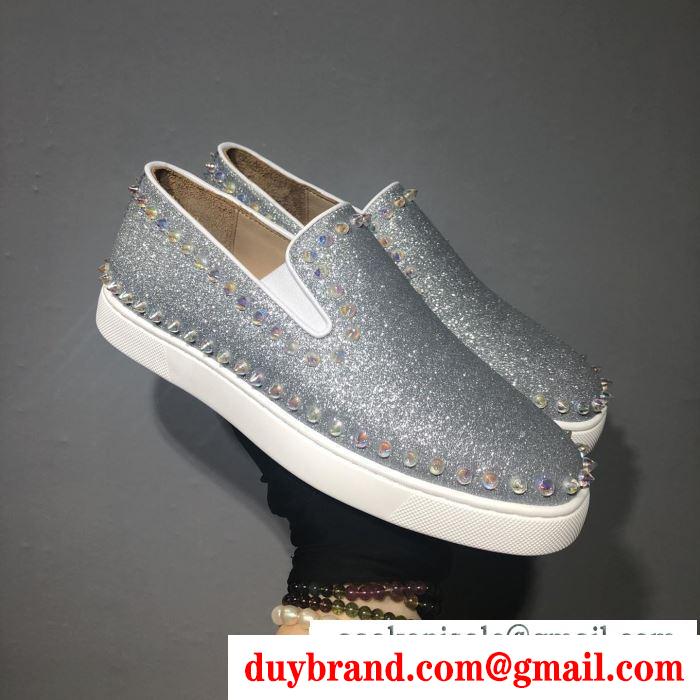 着心地のいいサイズ感 クリスチャンルブタン CHRISTIAN LOUBOUTIN 2019夏絶対見逃せない人気 スニーカー、靴