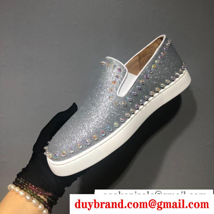 着心地のいいサイズ感 クリスチャンルブタン CHRISTIAN LOUBOUTIN 2019夏絶対見逃せない人気 スニーカー、靴
