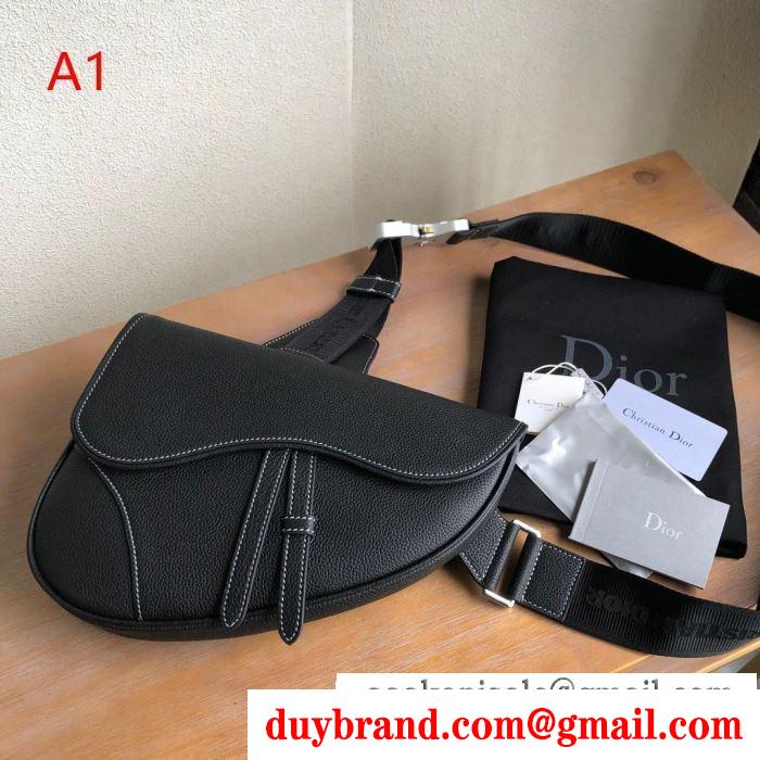 Dior ディオール ウエストバッグ メンズ コピー 春夏で大人気限定アイテム ブラック ３色可選 saddle 1adpo093ymj_h00n