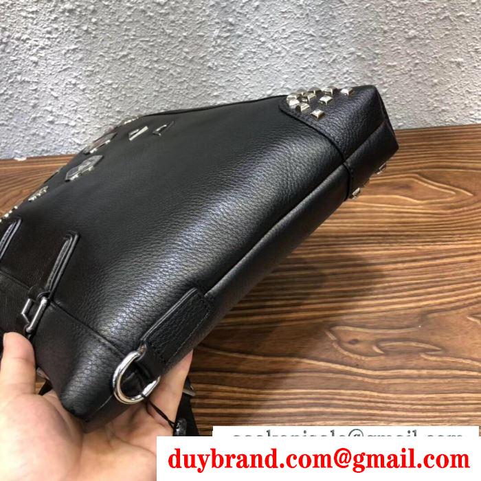 PHILIPP plein フィリッププレイン 期間限定セール メンズ ショルダーバッグ ブランド コピー ブラック 品質保証 2wayバッグ
