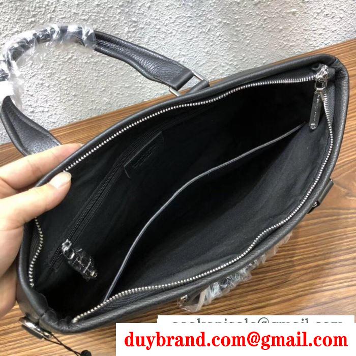 PHILIPP plein フィリッププレイン 期間限定セール メンズ ショルダーバッグ ブランド コピー ブラック 品質保証 2wayバッグ