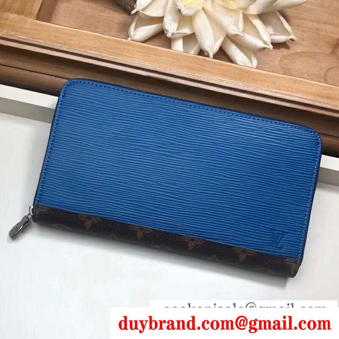 Louis vuitton zippy organiser メンズ ジップ長財布 ルイヴィトン コピー ジッピーオーガナイザー ネイビー 日本未入荷 最安値
