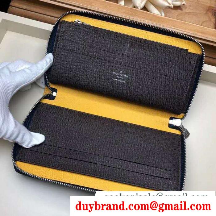 Louis vuitton zippy organiser メンズ ジップ長財布 ルイヴィトン コピー ジッピーオーガナイザー ネイビー 日本未入荷 最安値