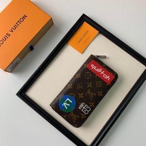 Louis Vuitton Louis Vuitton nam Zip Long Fashion 2 Màu sắc Lựa chọn vật phẩm giá rẻ M67826