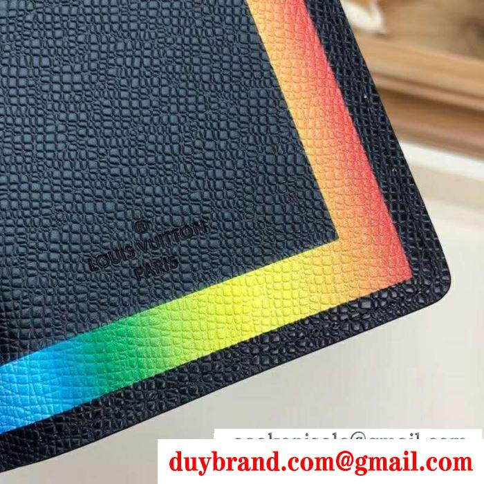 Louis vuitton ルイ ヴィトン コピー 激安 メンズ 二つ折り財布 2019最新のファッショントレンドスタイル！ 最低価格 ブラック